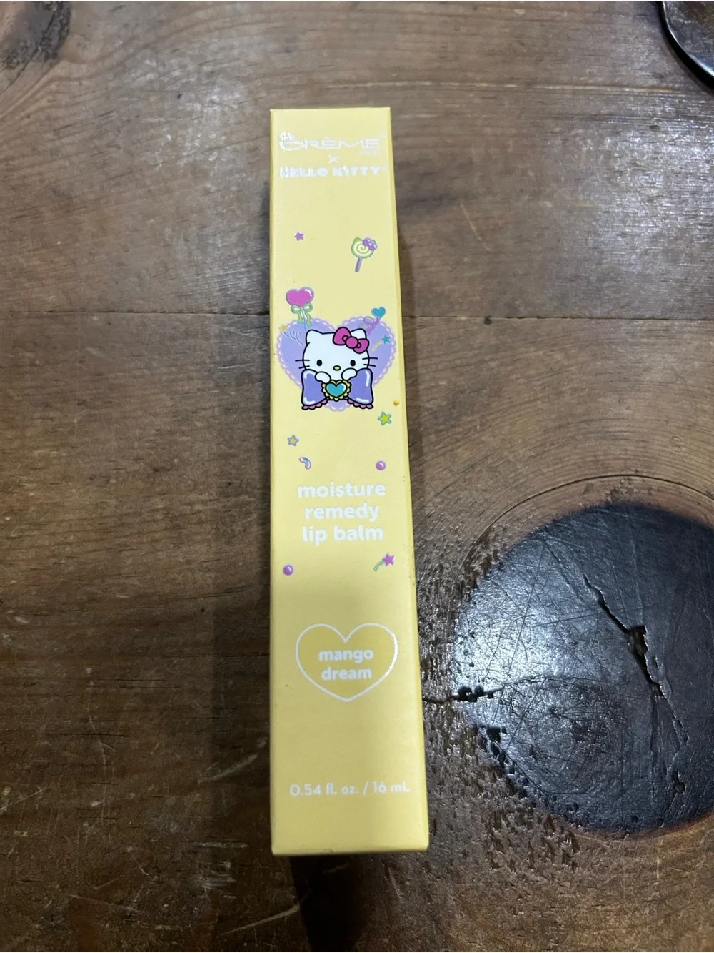 Creme Shop x Hello Kitty Moisture Remedy Lip Balm –Mango Dream –0.54 fl oz/16ml